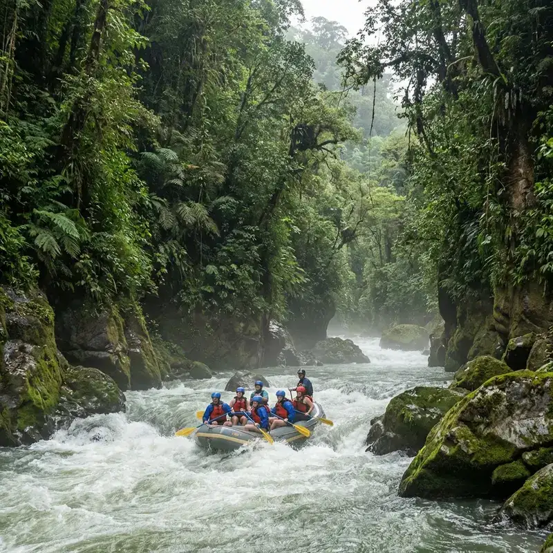 Pacuare River Whitewater Rafting